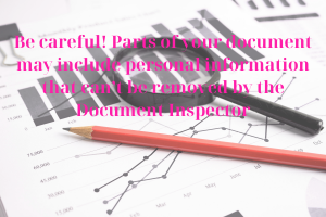 Excel báo lỗi “Be careful! Parts of your document may include personal information that can’t be removed by the Document Inspector.”