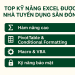 Nhà tuyển dụng Mỹ chuộng ứng viên biết dùng Excel – Vì sao kỹ năng tưởng “cũ” vẫn là vàng?