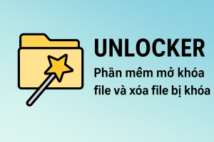 Unlocker là phần mềm nhỏ gọn giúp bạn mở khóa, xóa hoặc di chuyển các file và thư mục bị chiếm dụng bởi tiến trình khác trên Windows. Công cụ này đặc biệt hữu ích khi hệ thống báo lỗi “file đang được sử dụng” và không thể xóa bằng cách thông thường.